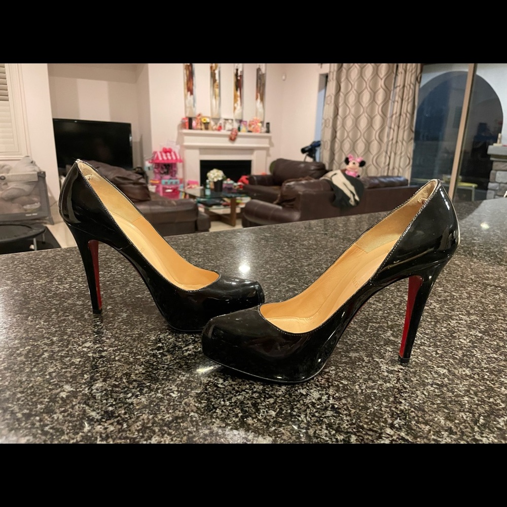 Christian Louboutin black High Heels  37 1/2